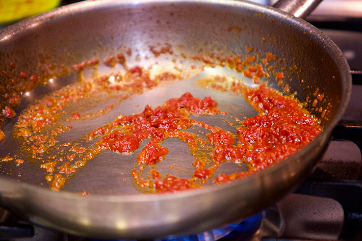 arroz con pulpo paso 2